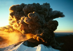 Mt Ruapehu erupting. Photo Craig Potton. http://www.prints.co.nz/page/fine-art/PROD/8973 